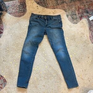 Abercrombie Harper super skinny jean size 8